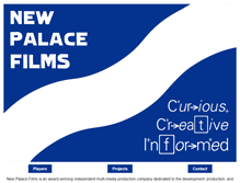 Tablet Screenshot of newpalacefilms.com